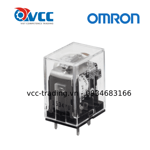 Rơ le trung gian Omron LY2N D2 DC24 VCC TRADING Nhà phân phối thiết