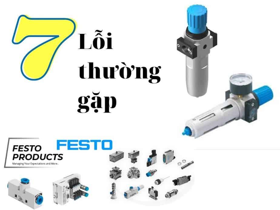 Lỗi thường gặp của bộ lọc LFR FESTO