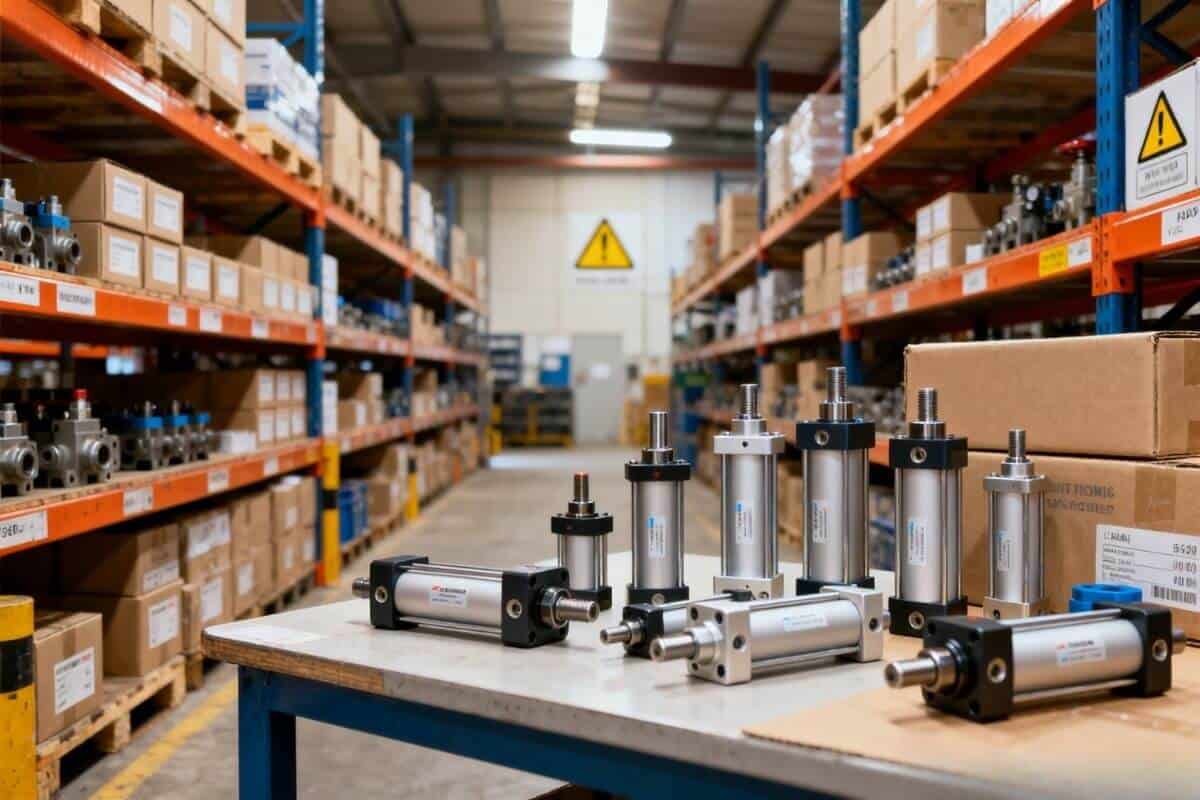 Minh họa các dòng xi lanh khí nén dùng trong ngành gỗ