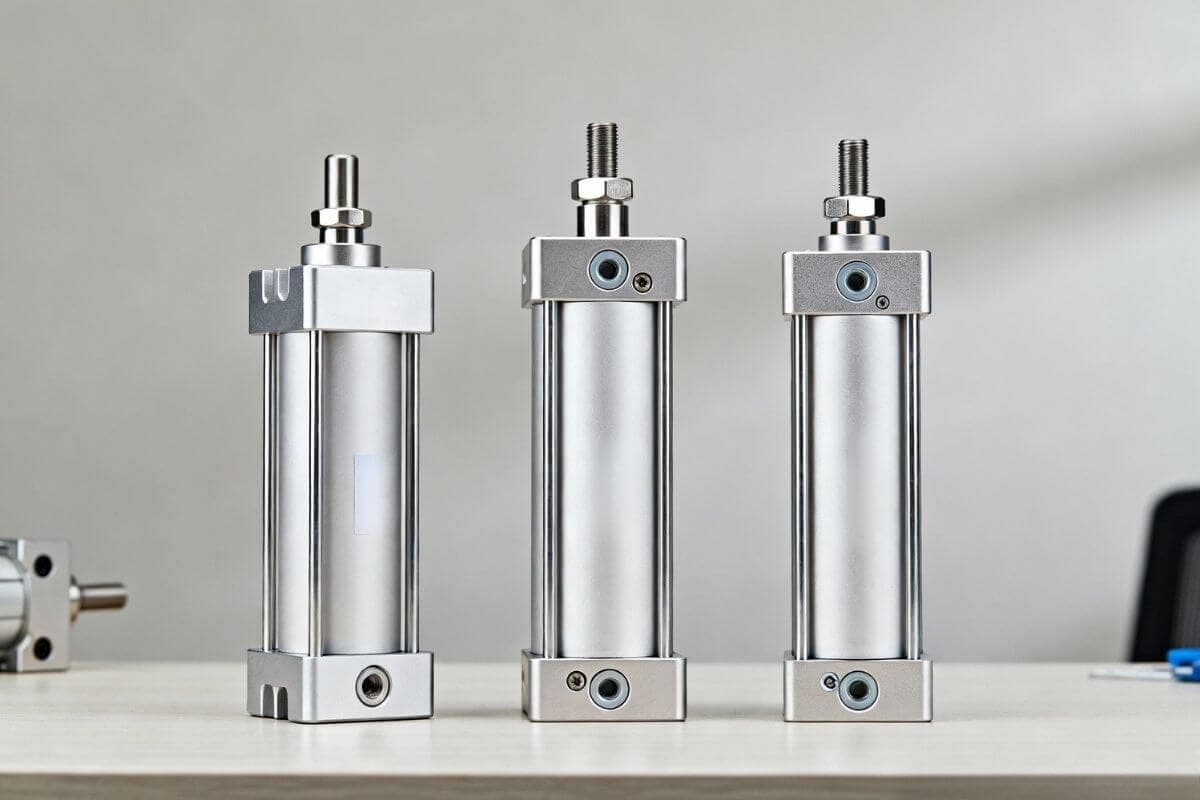 Minh họa các dòng xi lanh inox